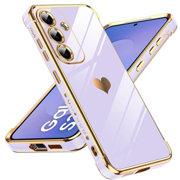 Huse pentru Samsung Galaxy S25 FE, Electro heart, violet