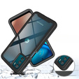 Carcasă pentru Motorola Moto G42 4G, Shockproof, cu folie, negru