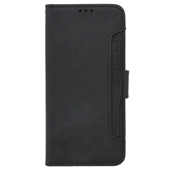 Cu clapetă pentru Oppo A38 4G / Oppo A18 4G, Card Slot, negru
