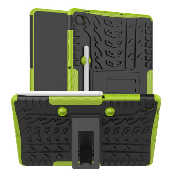 Huse pentru Samsung Galaxy Tab S6 Lite, Tire Armor, verde