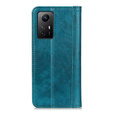 Huse pentru Xiaomi Redmi Note 12S, Wallet Litchi Leather, verde