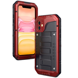 Husă blindată pentru iPhone 11, R-JUST, roșu