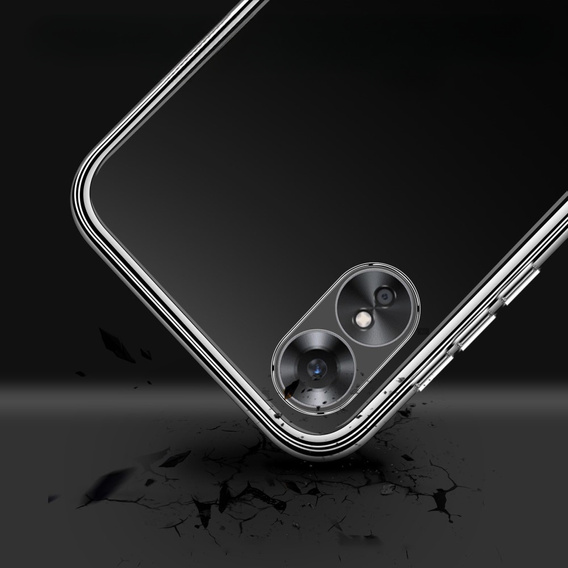 Husă MOFI pentru Oppo A17, subțire, transparentă
