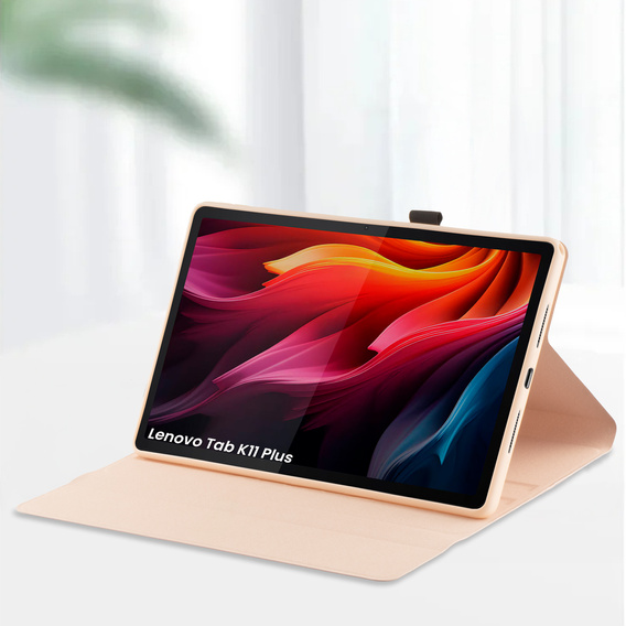 Tastatura Bluetooth cu touchpad pentru Lenovo Tab K11 Plus - roz