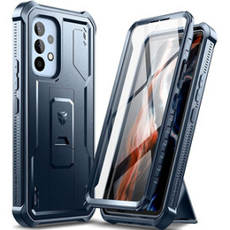 Husă blindată pentru Samsung Galaxy A53 5G, Dexnor Full Body, albastru închis