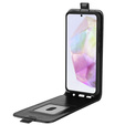Cu clapetă pentru Samsung Galaxy A36 5G / A56 5G, Flip, negru