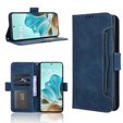 Cu clapetă pentru Motorola Edge 60 / 60 Fusion, Card Slot, albastru închis