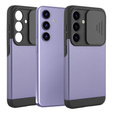Huse pentru Samsung Galaxy S24, ERBORD CamProtect Slide Camera, violet