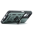 Husă blindată pentru Oppo A38 4G / Oppo A18 4G, CamShield Slide, verde