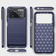 Huse pentru Xiaomi Poco X4 Pro 5G, Carbon, albastru