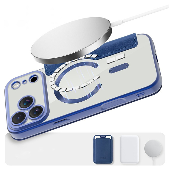 Carcasă Wallet MagSafe RFID flip cu protecție pentru camera foto pentru iPhone 17 Pro Max
