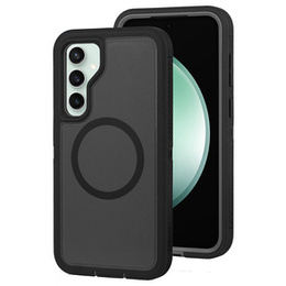 Carcasă cu ramă pentru Samsung Galaxy S23 FE, pentru MagSafe, negru