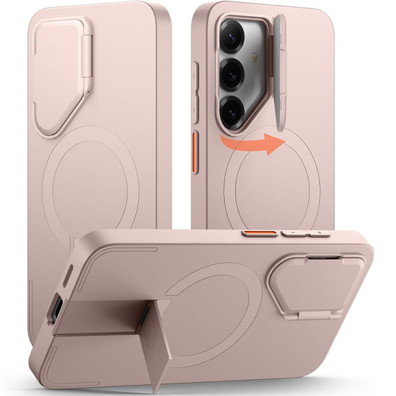 Husă pentru Samsung Galaxy S25+ Plus, Suritch Shockproof, pentru MagSafe, roz