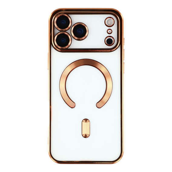 Husă Electro MagSafe pentru iPhone 17 Pro, portocalie