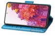 Cu clapetă pentru Realme Note 50, Butterfly, albastru