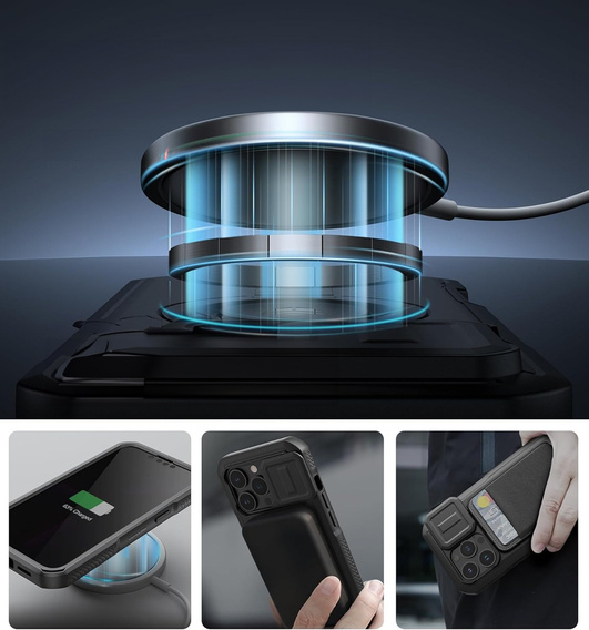 Dexnor CamProtect MagSafe Carcasă blindată pentru iPhone 13 Pro