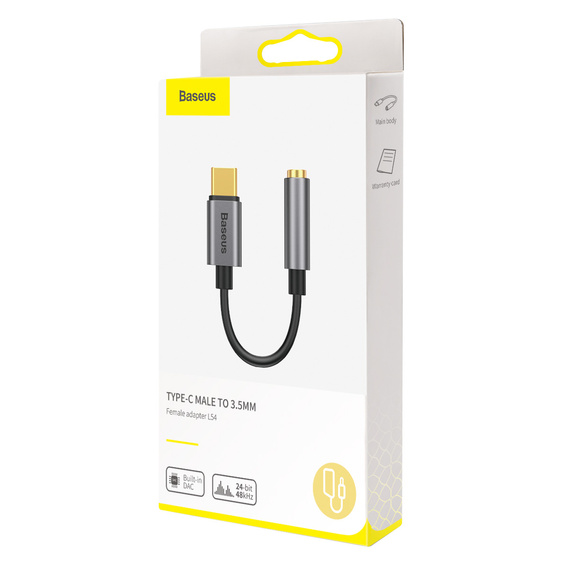 Adaptor Baseus L54 USB-C la mufă jack de 3,5 mm