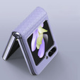 Husă Dux Ducis pentru Samsung Galaxy Z Flip5 5G, Bril, violet