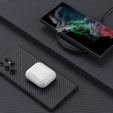Husă pentru Samsung Galaxy S23 Ultra, Aramid Fiber Cover, negru