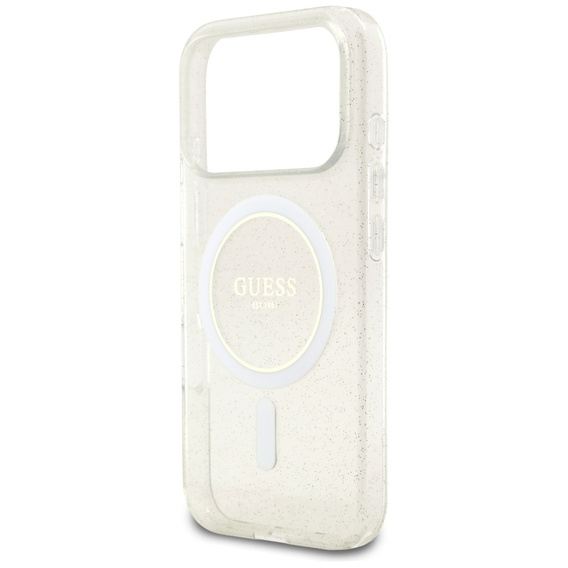 Husă IML Glitter Pearl Strap MagSafe pentru iPhone 17 Pro Max