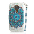 Cu clapetă pentru Motorola Moto G9 Play/E7 Plus, Wallet, Mandala Flower