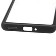 Carcasă pentru OnePlus 12 5G, Fusion Hybrid, cu protecție pentru camera foto, transparent / negru