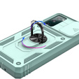 Husă blindată pentru Samsung Galaxy S20 FE, CamShield Slide, verde