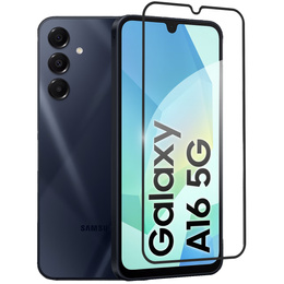 Sticlă călită 3D pentru Samsung Galaxy A16, cadru negru