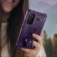Husă blindată pentru Samsung Galaxy A54 5G, Dexnor Full Body (Two Frames), violet
