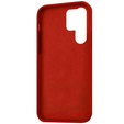 Husa pentru Samsung Galaxy S22 Ultra 5G, Silicone Lite, roșu