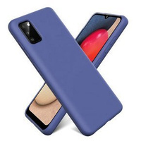 Husa pentru Samsung Galaxy A02s, Silicone Lite, albastru închis