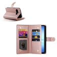 Wallet Zipper Pocket flip caz pentru Samsung Galaxy A17 5G, Wallet Zipper Pocket, portofel roz