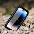 Carcasă impermeabilă IP68 pentru iPhone 14 Pro Max, SHELLBOX MagSafe, negru