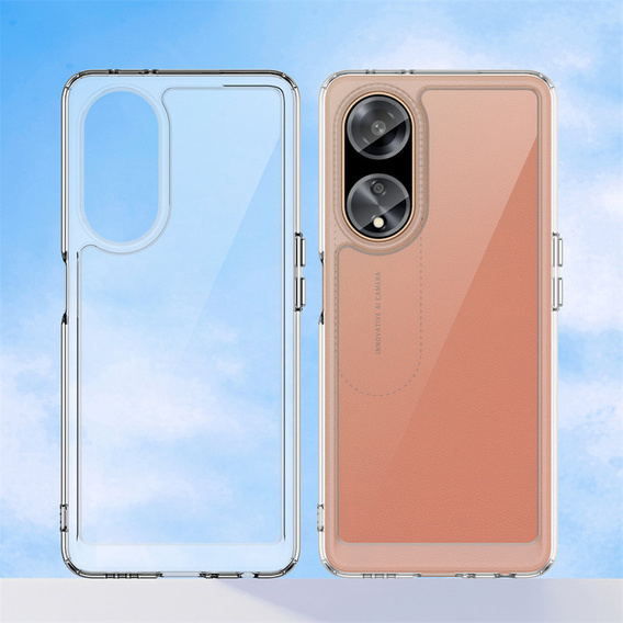 Huse pentru Oppo A98 5G, Fusion Hybrid, transparentă
