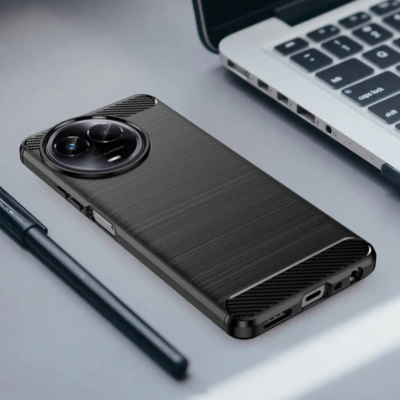 Huse pentru Realme 11 5G, Carbon, negru