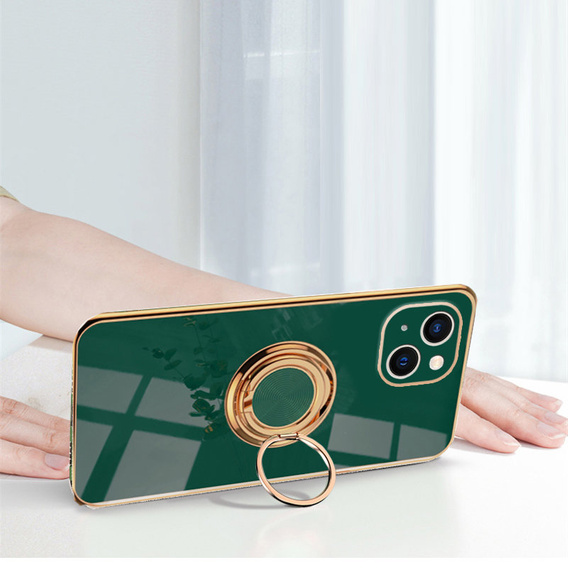 Huse pentru iPhone 14 Plus, Electro Ring, verde