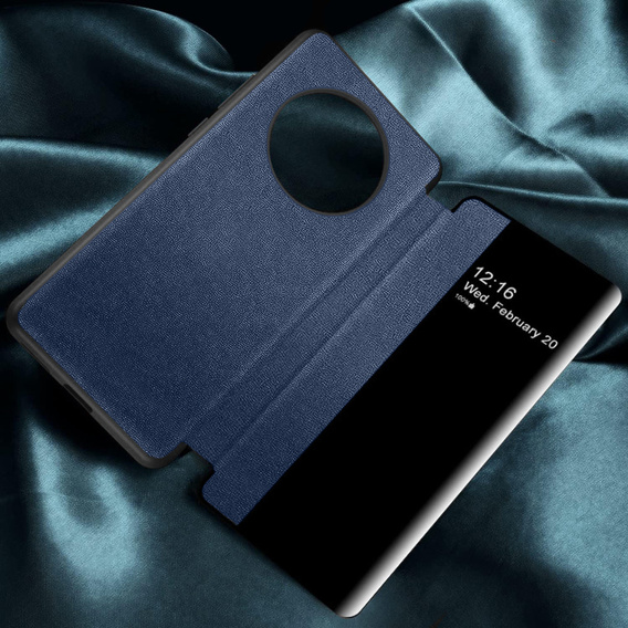 Husă cu clapetă pentru Realme 11 Pro 5G / 11 Pro+ 5G, Side View, albastru