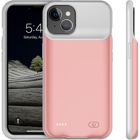 Baterie 6500mAh pentru iPhone 13, roz