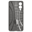 Carcasa Spigen pentru Samsung Galaxy S25, Liquid Air, negru + 9H Tempered Glass