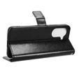 Cu clapetă pentru Xiaomi Poco X7 Pro 5G, Crazy Horse Wallet, negru