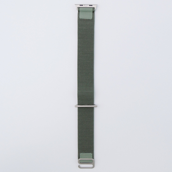 Curea din nailon pentru Apple Watch 1/2/3/4/4/5/6/6/7/8/SE/ULTRA 42/44/45/49mm, verde