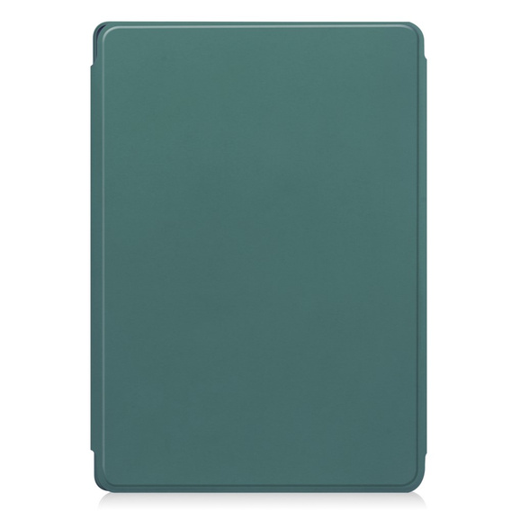 Husă pentru tastatură pentru Lenovo Tab M11, Rotary 360° Leather, verde închis