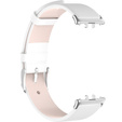 Curea din piele pentru Samsung Galaxy Fit 3, alb