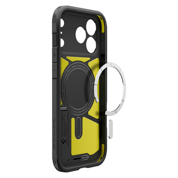 Carcasă Spigen pentru iPhone 17 Pro Max, Tough Armor T Mag MagSafe, negru
