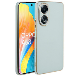 Husă pentru Oppo A58 4G, Glamour CamShield, de mentă