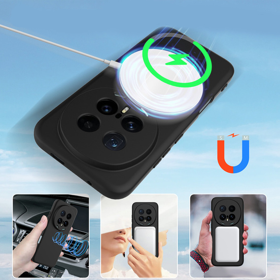 Husă din silicon Lite pentru MagSafe pentru Honor Magic 8 Pro