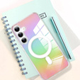 Husă pentru Samsung Galaxy A16, Fusion Hybrid Case, pentru MagSafe, multicolor + Sticlă pentru ecran