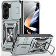 Husă blindată pentru Samsung Galaxy Z Fold6 5G, CamShield Slide, de argint