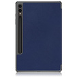 Husă pentru Samsung Galaxy Tab S9 Plus, Smartcase cu spațiu pentru stylus, albastru