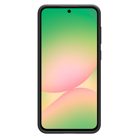 Carcasa Spigen pentru Samsung Galaxy A56 5G, Liquid Air, negru + 9H Tempered Glass